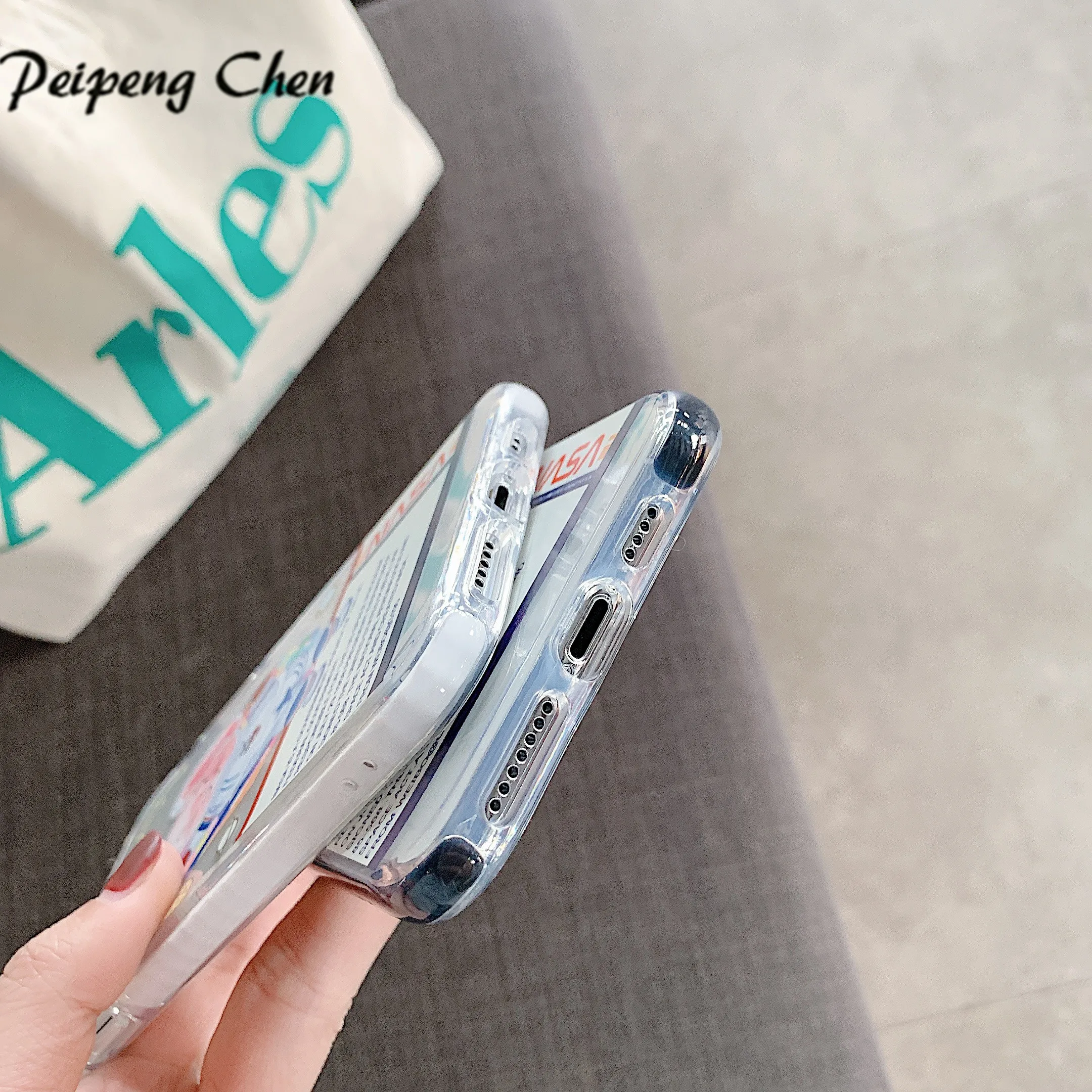 Прозрачный силиконовый чехол для телефона iPhone 11 X S Max XR 8 7 6 Plus TPU крутой