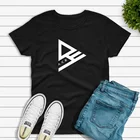 Женская футболка с принтом букв ACE K-pop A.C.E, повседневные Летние футболки с коротким рукавом и круглым вырезом, черная футболка для женщин