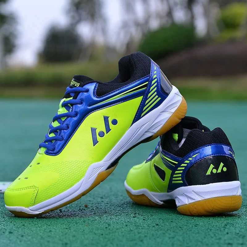 

2021 Professional Couple Tennis Shoes Gym Fitness Badminton Shoes Men Women Tennis Sneakers Volleyball Trainers Tenis Para Homme
