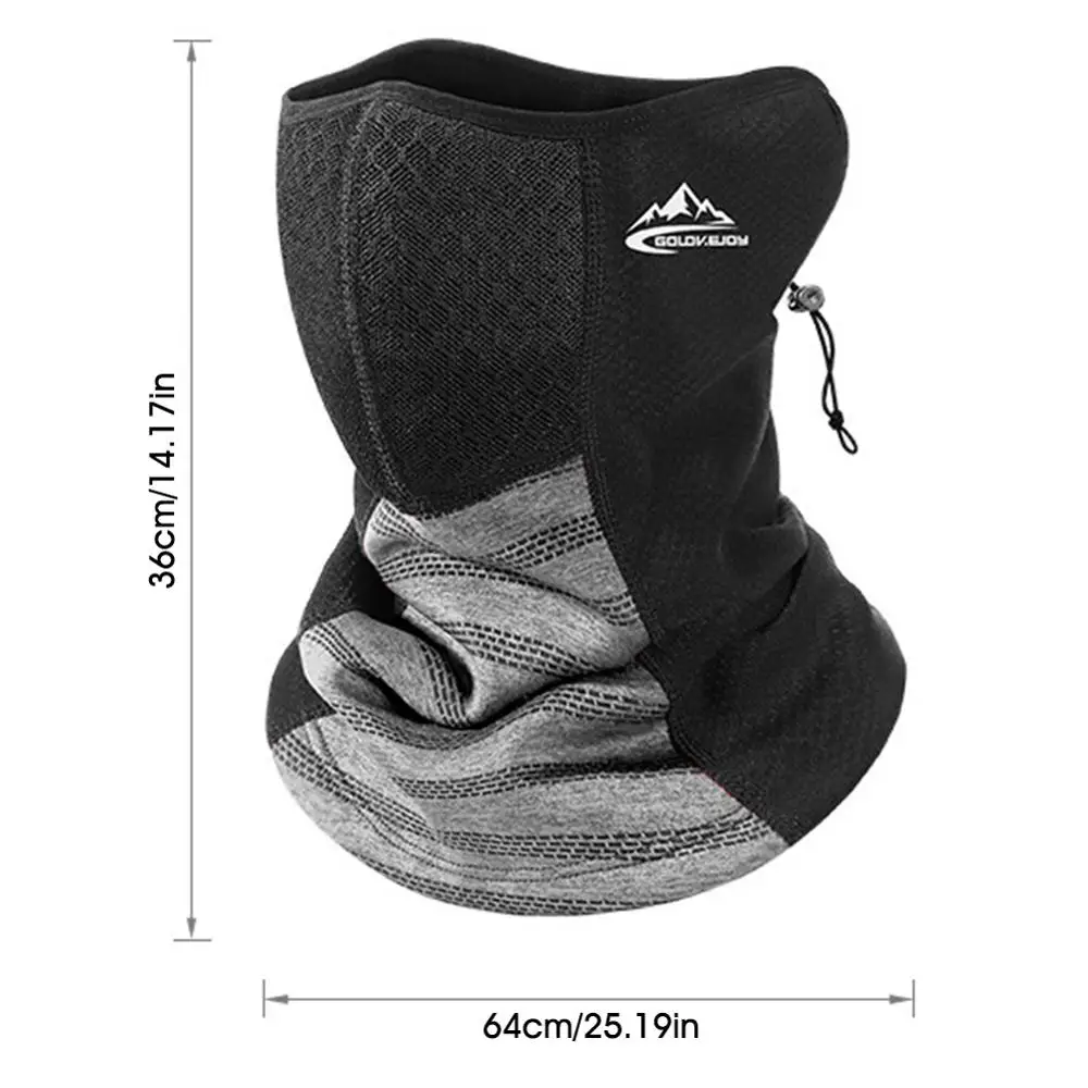 Бандана флисовая мужская зимняя для занятий спортом сноубордом лыжами