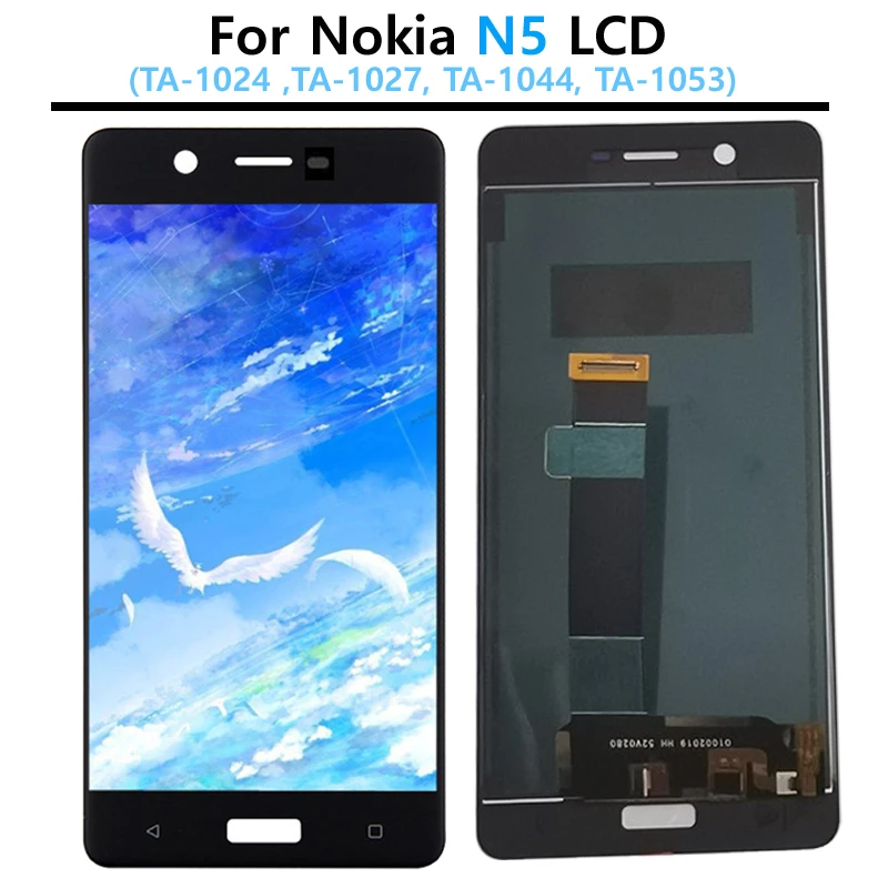 100% протестированный Оригинальный ЖК-дисплей для Nokia N5 TA-1024 TA-1027 TA-1044 TA-1053 сенсорный