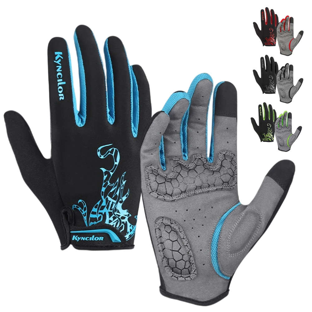 

Winter Cycling Gloves Men Women Padded Non-Slip Sports Gloves Touchscreen Full Finger Waterproof Outdoor Bike Motorcycle Riding