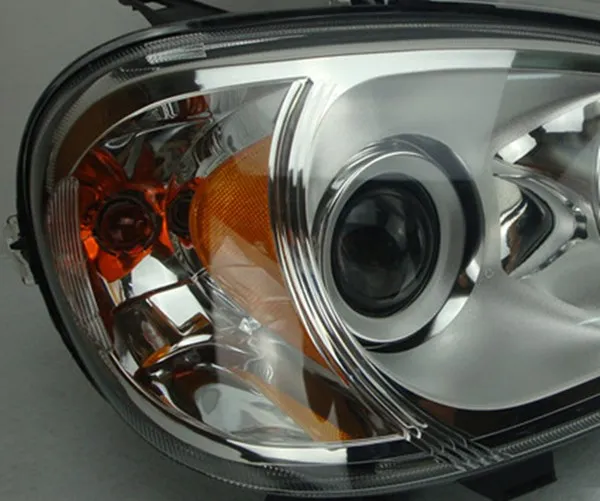 Sulinso for1998-2005 Benz W163 ML270 ML300 ML320 ML350 ML500 Accessories Chrome Housing Headlights Headlamps Left+Right | Автомобили и