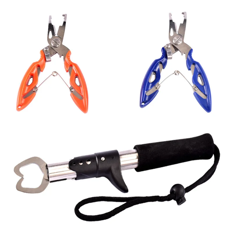 Новинка Стальные рыболовные плоскогубцы ножницы плетеная леска приманка резак