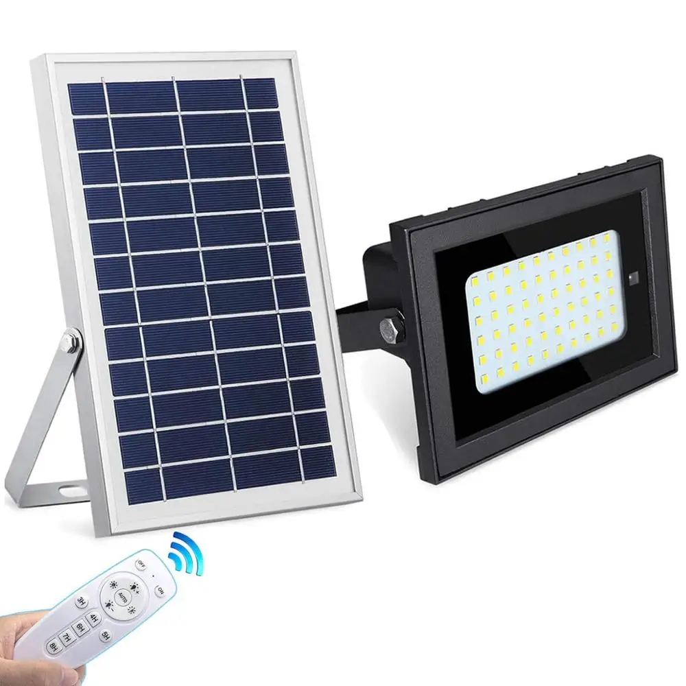 Прожектор на солнечной батарее Открытый Водонепроницаемый 60 светодиодный