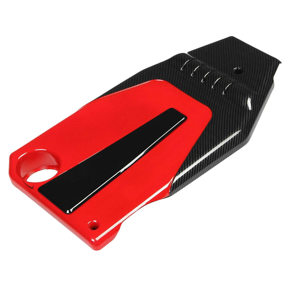 Новинка крышка капота двигателя АБС-пластик карбоновое волокно подходит для Honda