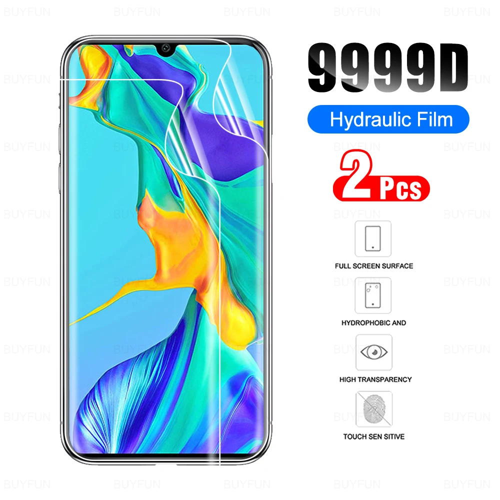 

Гидрогелевая пленка для Huawei P 20, Защитная пленка для экрана телефона Huawei P 30 P 40 P 40 Lite из ТПУ, 2 шт.