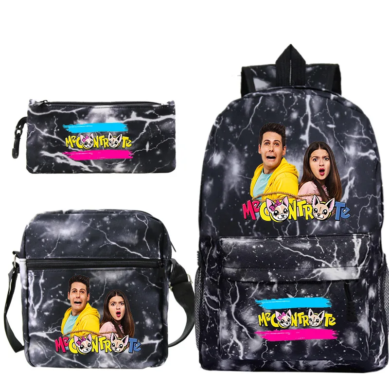 Me contro Te 3pcs Set Backpack Students School Bags Adult Travel Teens Casual beautiful pattern rucksack 16 Inch | Багаж и сумки