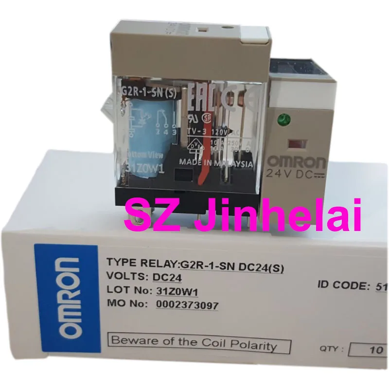 10 шт. OMRON G2R 1 SN DC24(S) подлинный оригинальный промежуточное реле (ы) 24VDC|Реле| |