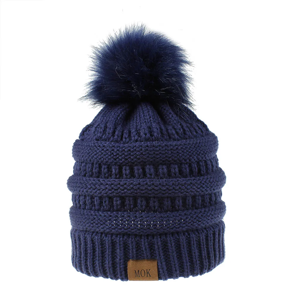 Новинка 2019 женская зимняя шапка с помпонами модная однотонная Флисовая теплая