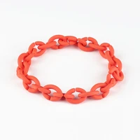 2021 new x series apricot rubber buckle diy bracelet fashion personality charm mens bracelet womens rubber bracelet