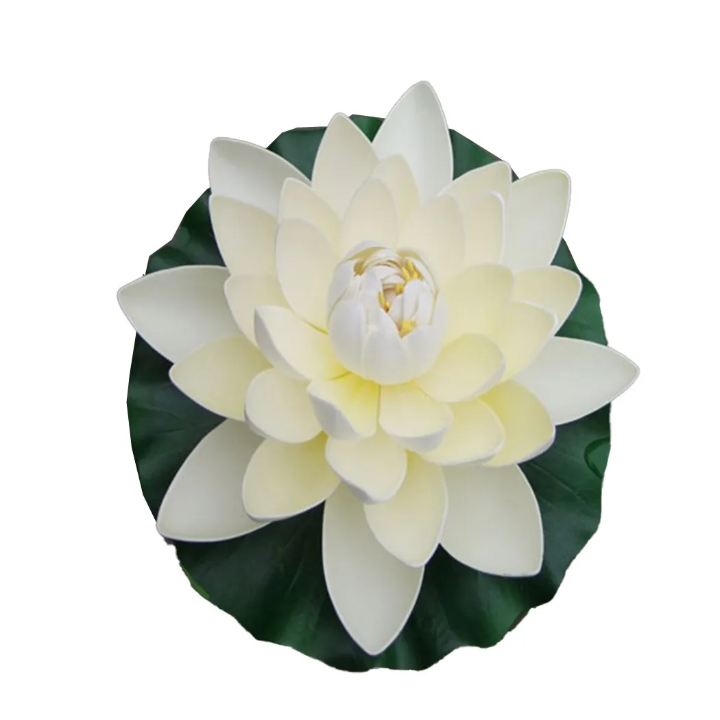 

Aquarium Lotus Flower Artificial Decoration Décor Floating Flowers Home