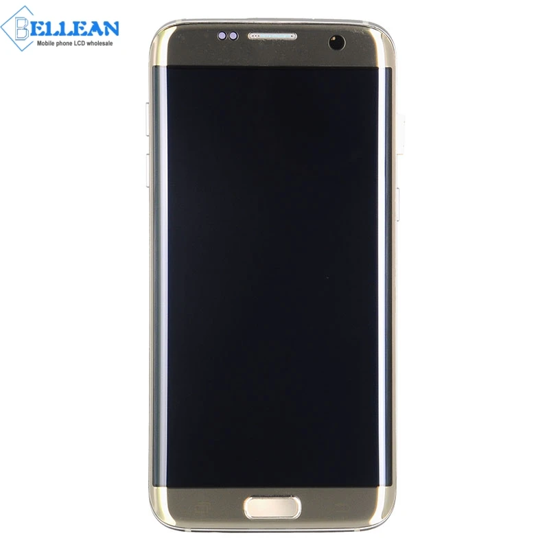 Dinamico Super Amoled G935 ЖК-дисплей для samsung Galaxy S7 Edge ЖК-экран сенсорный дигитайзер сборка G935F дисплей с рамкой 1 шт