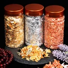 Золотые блестящие хлопья, фрагменты фольги, DIY картина, искусство, ремесла, инструмент для ногтей, торт, Декор для дома, художественные изделия, новинка