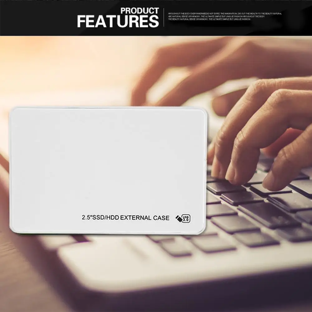 Новейшая модель 2 5 дюймов USB3.0 Корпус чехол высокого Скорость ГБ/сек. для корпуса