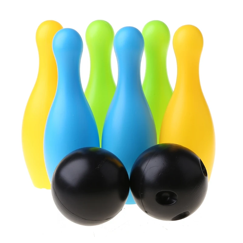 Маленький пластиковый шарик для боулинга набор шаров веселые домашние Семейные