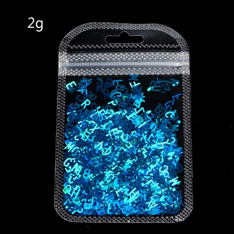 

Q39C English Letters Glitter Sequins Flakes Resin UV Epoxy Mold Fillings Nail Art Decorations DIY Crafts Jewelry Making