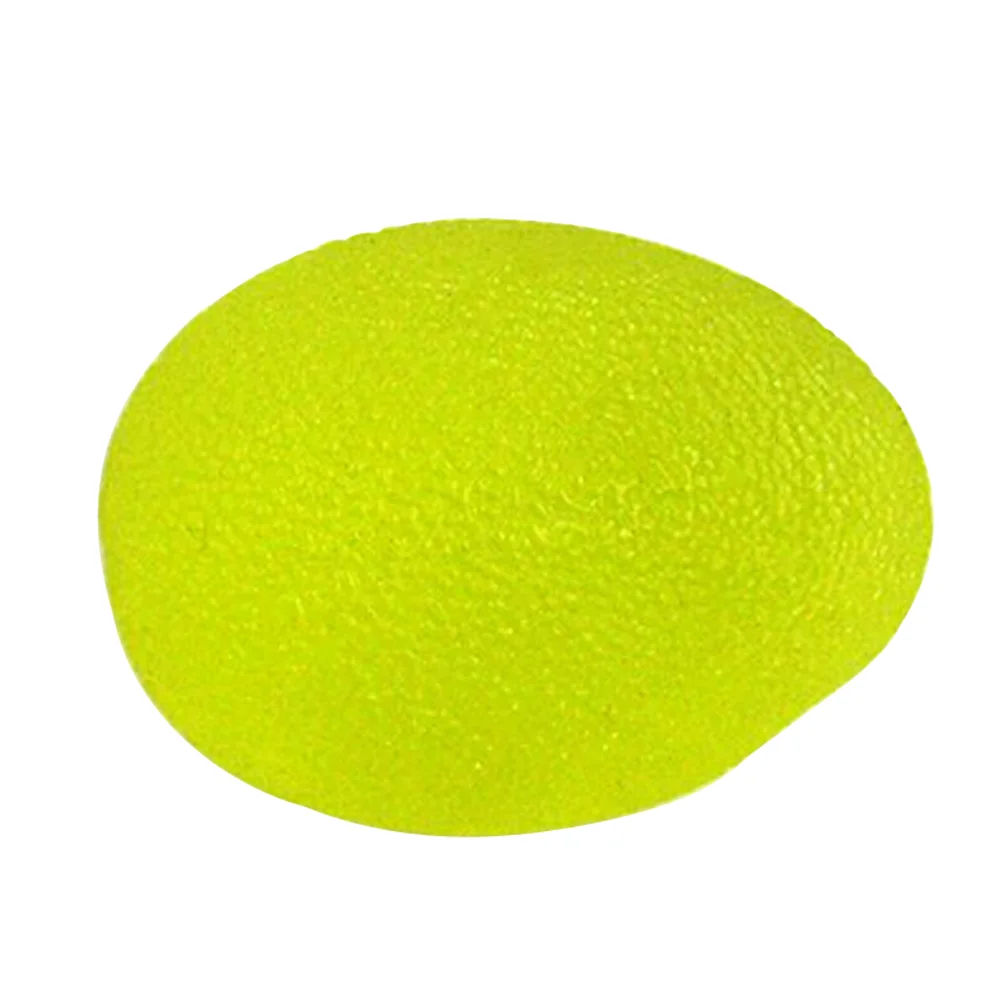 

Stress Relief Balls Finger Exercise Strengthening Hand Therapy Squezze Resistance Egg (Yellow, Light Strength)