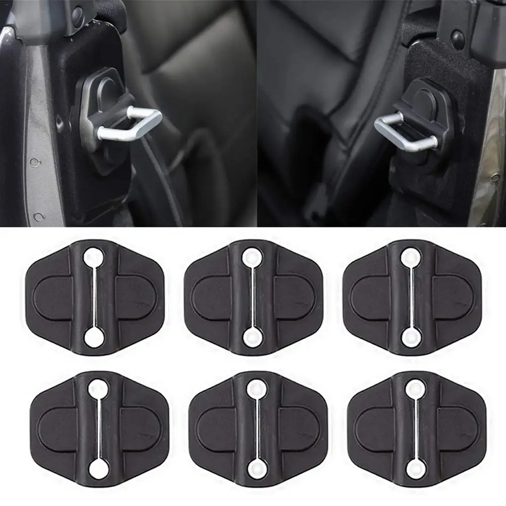 Наклейка дверного замка для Jeep украшения Wrangler JL JLU Sports Rubicon Gladiator JT дверной замок Авто ABS