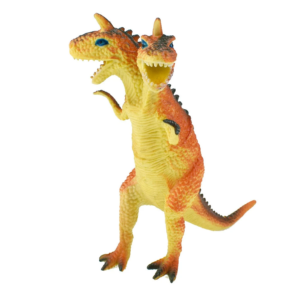 

2Pcs Kids Realistic Dual-Headed Dinosaur Model Action Figure Collectible Toy Gift
