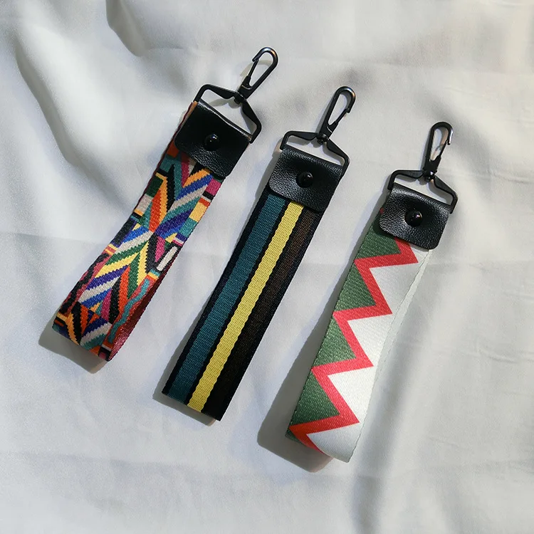 Шнурок народный пользовательский милый ручной ремешок для ключей ID карты