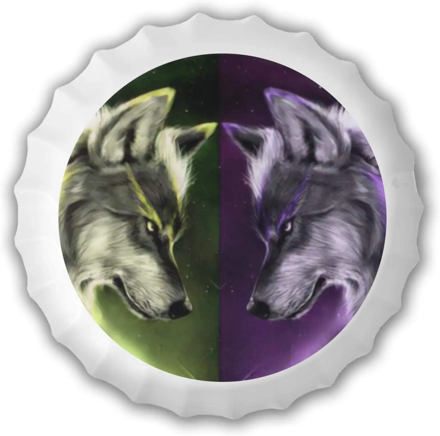 

Крышка для бутылки, металлические жестяные знаки, украшение для кафе, пива, бара, плоский волк, винтажный стиль, Ретро стиль, крышка для пива, ...