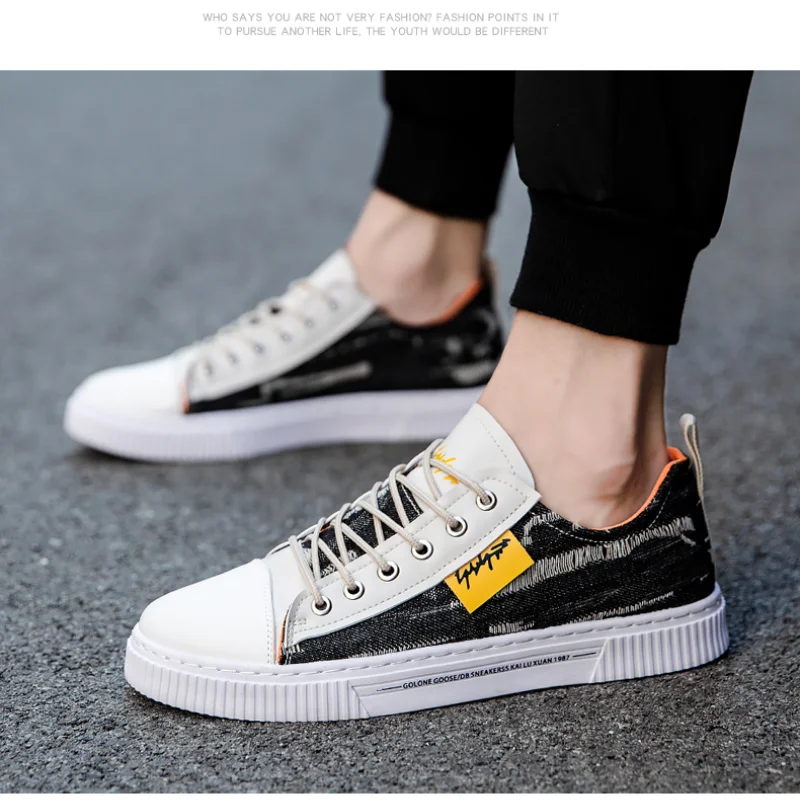 

2021 new summer breathable men's shoes canvas flat shoes sports casual all-match trendy shoes shoes