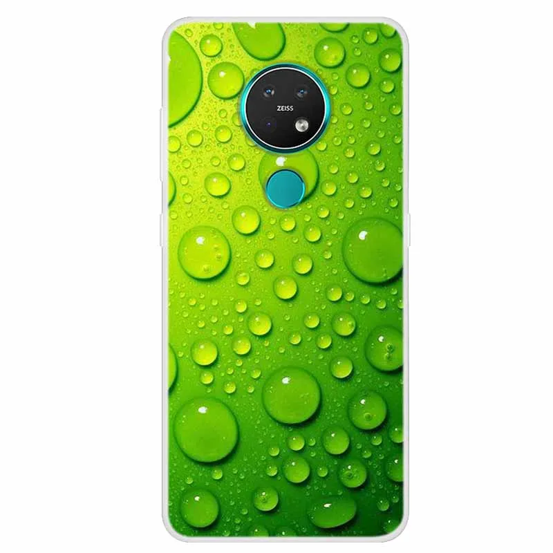 Фото Чехол для Nokia 7,2 6,2 C30 C20, прозрачная Мягкая силиконовая задняя крышка из ТПУ для Nokia 6,2, чехлы для телефонов, бампер, крышка NokiaC30 C20 Para №3