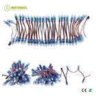 5000 шт. 12 мм WS2811 2811 IC полноцветный пиксельный светодиодный светильник постоянного тока 5 В вход IP68 водонепроницаемый RGB цветной цифровой светодиодный пиксельный свет