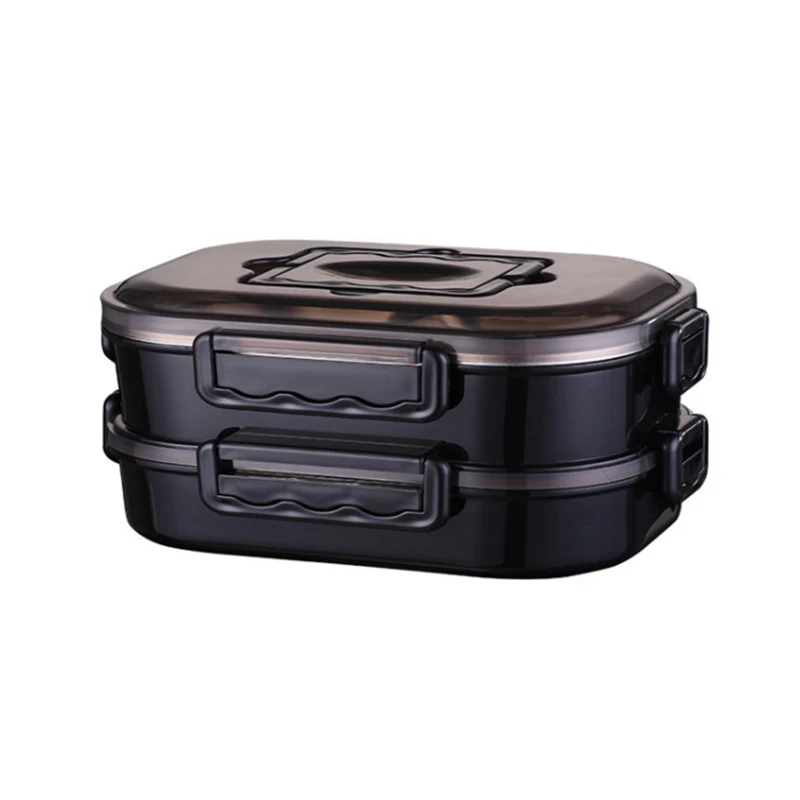 

304 Stainless Steel Lunch Box Portable Japanese Style Compartment Bento Box Kitchen Leakproof Food Container Storage Bento Box