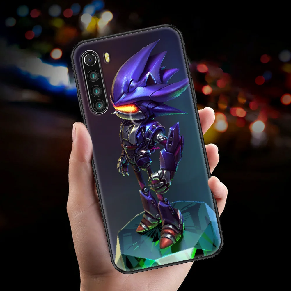 Суперзвуковой игровой чехол для телефона Xiaomi Redmi Note 7 7A 8 8T 9 9A 9S 10 K30 Pro Ультрачерный
