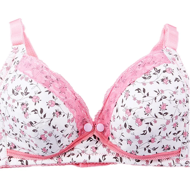 

Cartoon Nursing Bra Wireless Bra Women Sleeping Maternity Bra Cotton Breastfeeding Bras Pregnant Underwear For Feeding Pregnancy