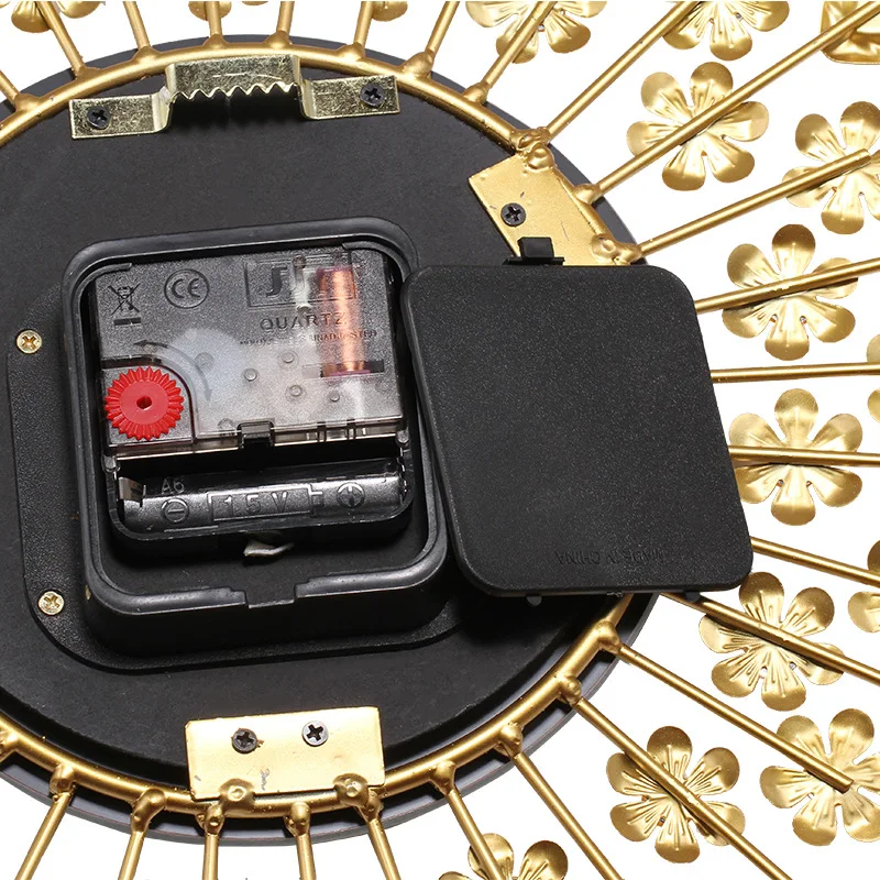 Роскошные Искусственные Кристальные бриллиантовые большие настенные часы