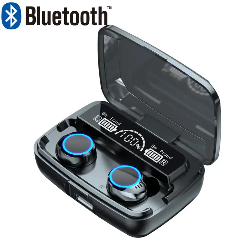 M11-1 TWS Bluetooth-совместимые наушники 5 1 Стереонаушники Настоящие беспроводные