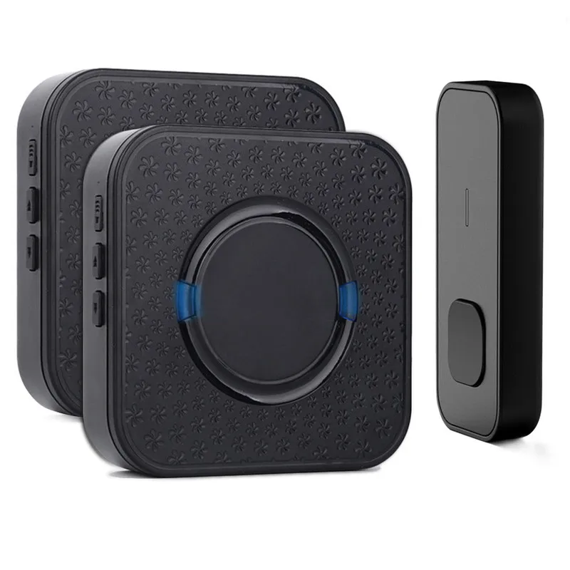 Автономный водонепроницаемый беспроводной дверной звонок светильник без