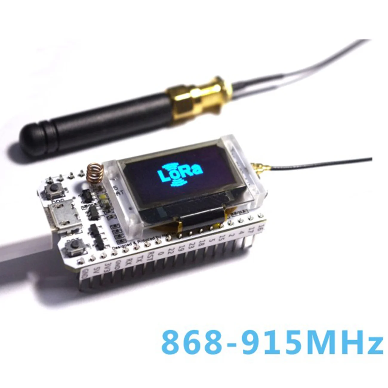 868 МГц/915 МГц LoRa ESP32 Oled Wifi IOT модуль SX1276 с антенной для Arduino DIY Электронный комплект pcb новая версия