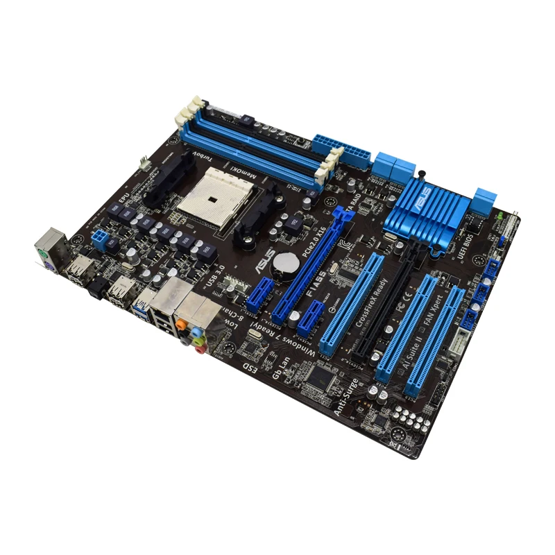 ASUS F1A55 Socket FM1 AMD A55 оригинальная материнская плата для ПК DDR3 64 Гб A8-3870K Cpus 6 × SATA II 2 USB3.0