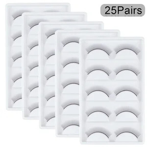 51025 пар тренировочные ресницы для начинающих макияжа накладные ресницы для наращивания практика норковые ресницы Расширения Инструменты Красота Make Up