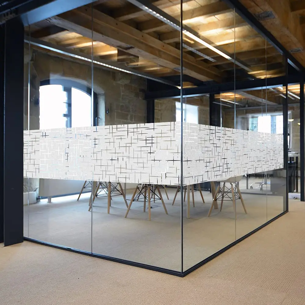 Матовая оконная пленка YaJing для конфиденциальности виниловая стеклянная