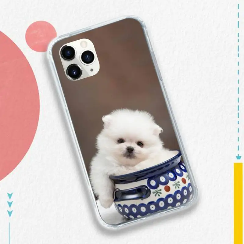 

cute Hiromi dog animal shell Phone Case Transparent soft For iphone 5 5s 5c se 6 6s 7 8 11 12 plus mini x xs xr pro max