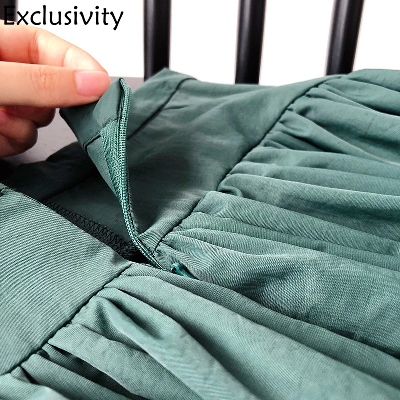 Женская плиссированная юбка с высокой талией на раннюю осень|Женские юбки| |