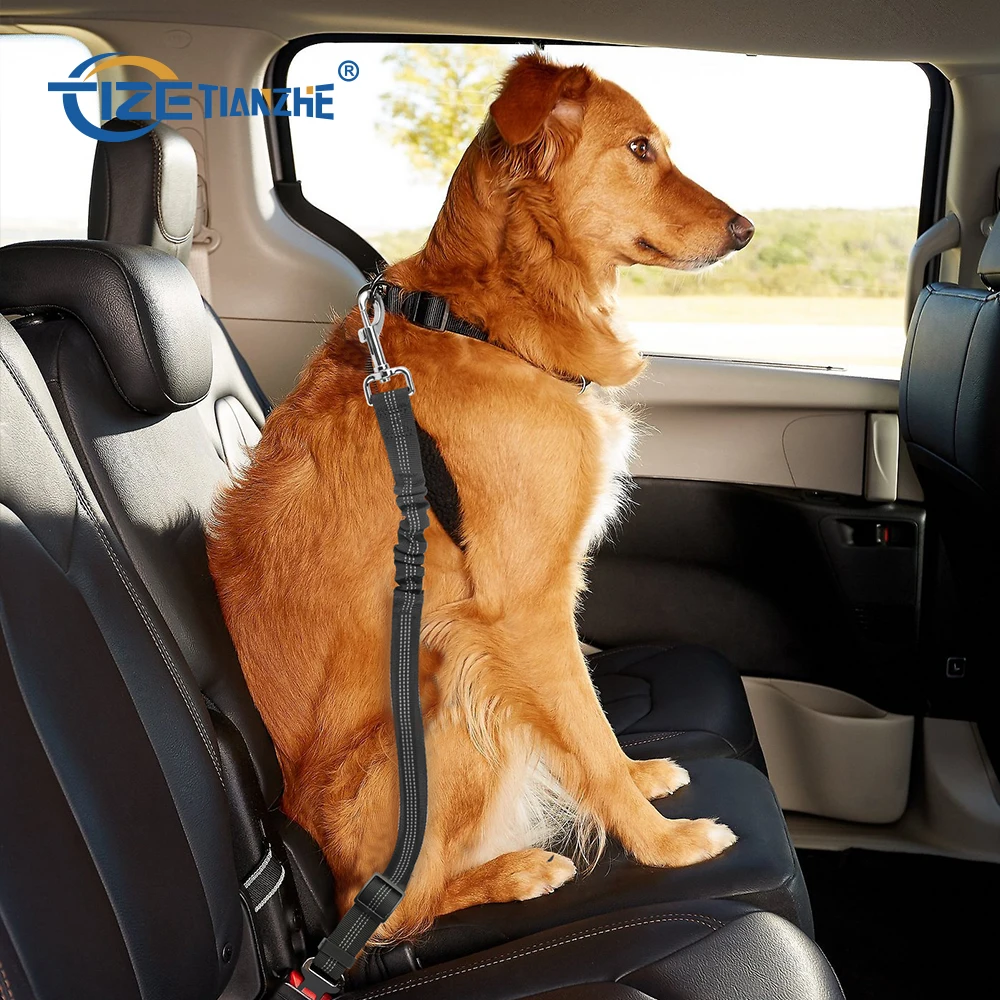 

Top Seller Pet Accessories Adjustable Dog Safety Leads Car Vehicle Seat Belt Pet Seatbelt