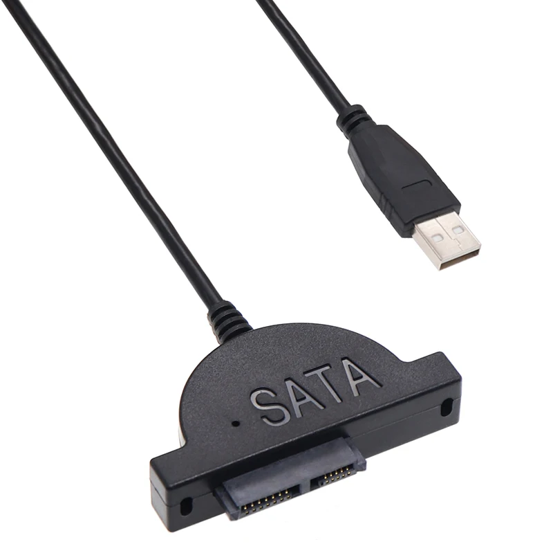 Кабель-адаптер Mini SATA II со светодиодным индикатором USB 2 0 на 7 + 6 13-контактных