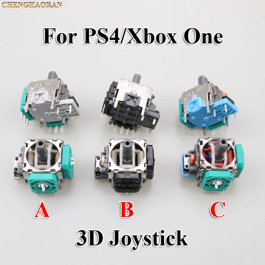 ChengHaoRan 2 шт. для контроллера Sony Dualshock 4 PS4 3pin 3D Rocker ось джойстика аналоговые
