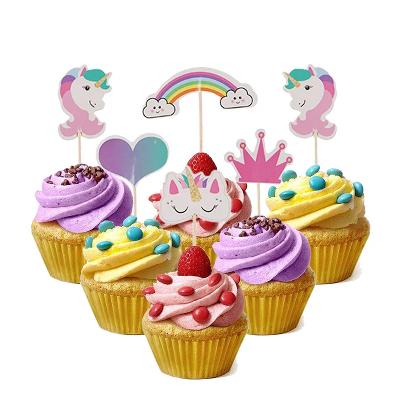 

Baby Shower Rainbow Unicorn eyelashes horn Cake Topper Birthday Party Decor Unicornio First Birthday unicorn party decoration