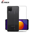 Прозрачная мягкая силиконовая задняя крышка для Samsung Galaxy M52 M62 M12 M32 M02 M42, Ультратонкий чехол для телефона из ТПУ