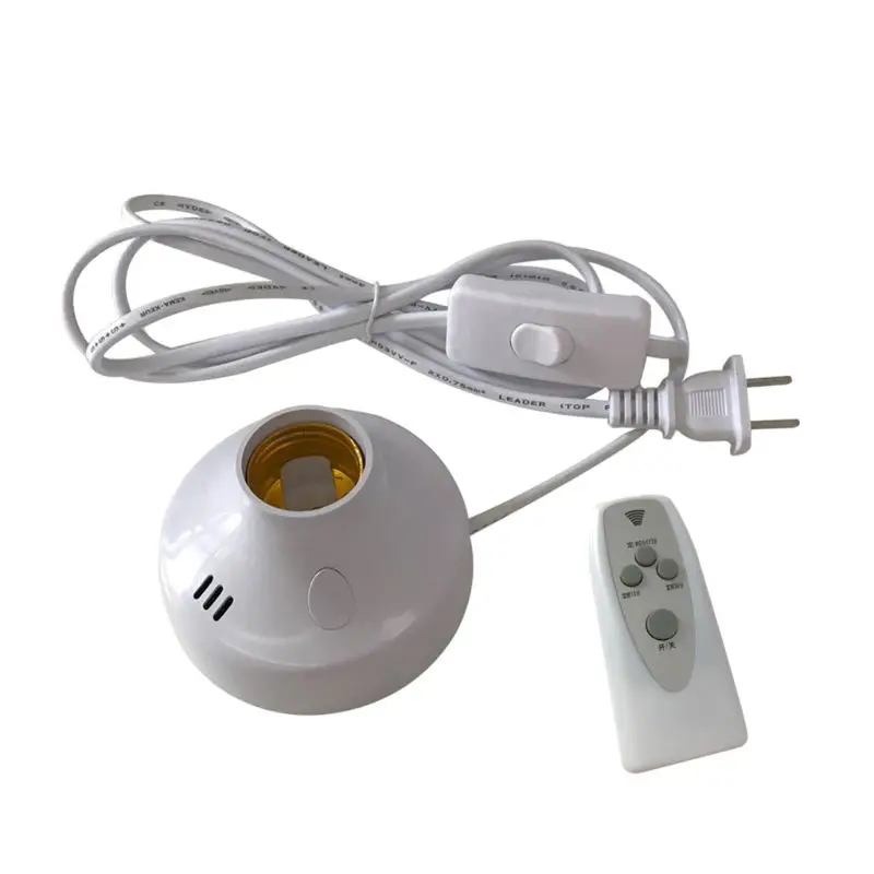 Патрон для лампы E27 с таймером разъем ЕС/США УФ бактерицисветильник E7CB|Аксессуары