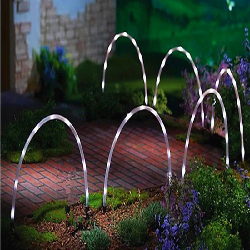 Светодиодный солнечный свет на открытом воздухе для газона украшение лампа