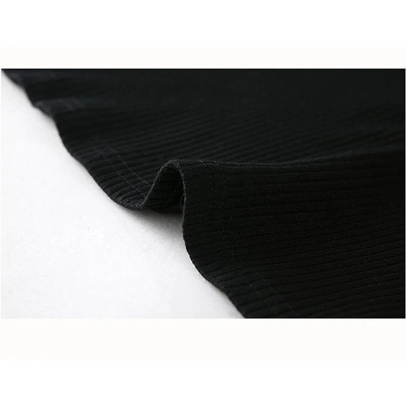 

BOBOKATEER Sexy Cotton Crop Tops Women 2021 Slim Tank Top Bustier Halter Femme White Black Summer Clothes Blusa Cropped Feminino