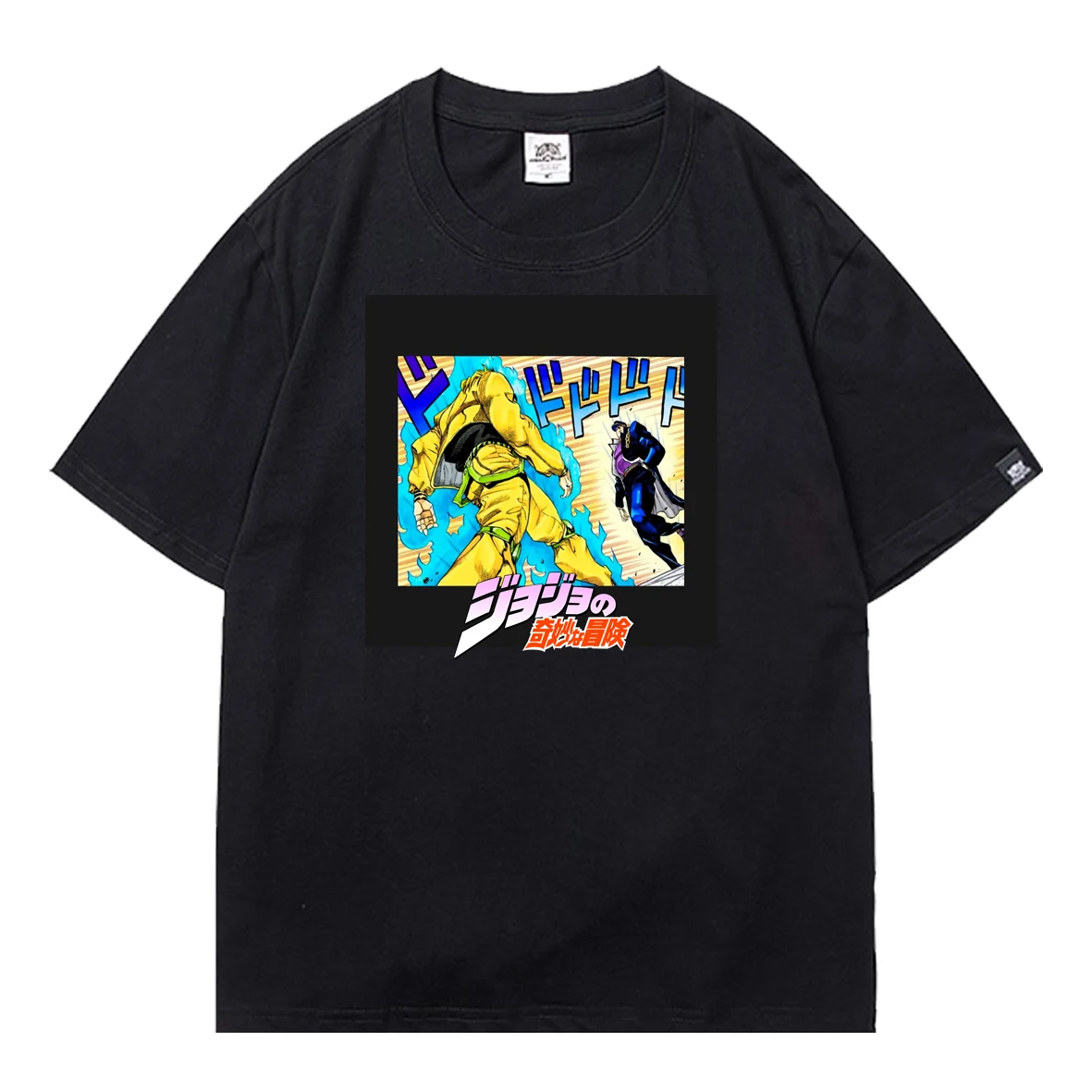 

JoJo Bizarre Adventure Kids Teens Short Sleeve Tees Children's Clothing Streetwear Tops Boys Girls Short Sleeve Cool T Shirts